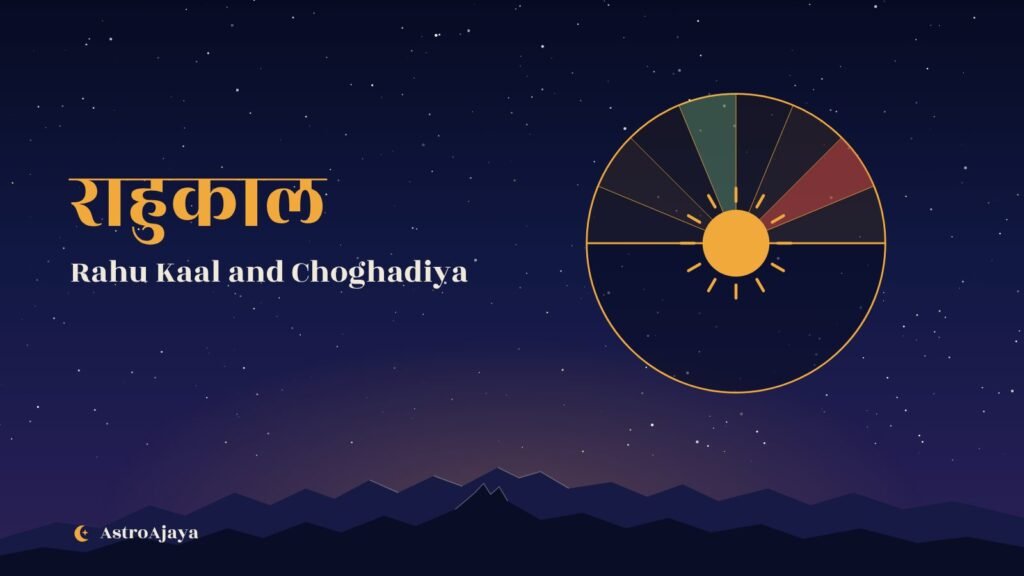 Rahu Kaal and Choghadiya: How to Choose a Good Time in Your Day